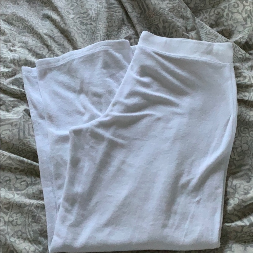 Terry cloth lounge pants size L